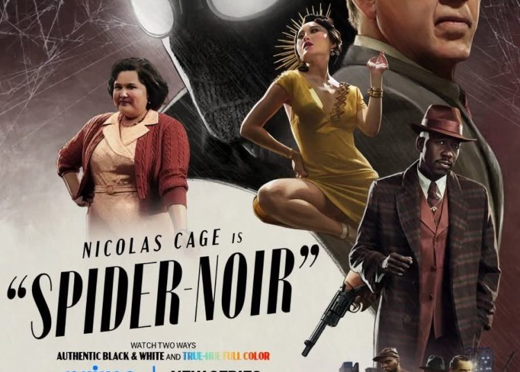 Une Série Spider-noir avec Nicolas cage sur prime video!